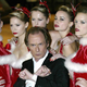 Bill Nighy at the premiere of Love Actually